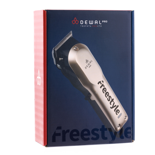 Hair clipper FREESTYLE DEWAL 03-077 Gold